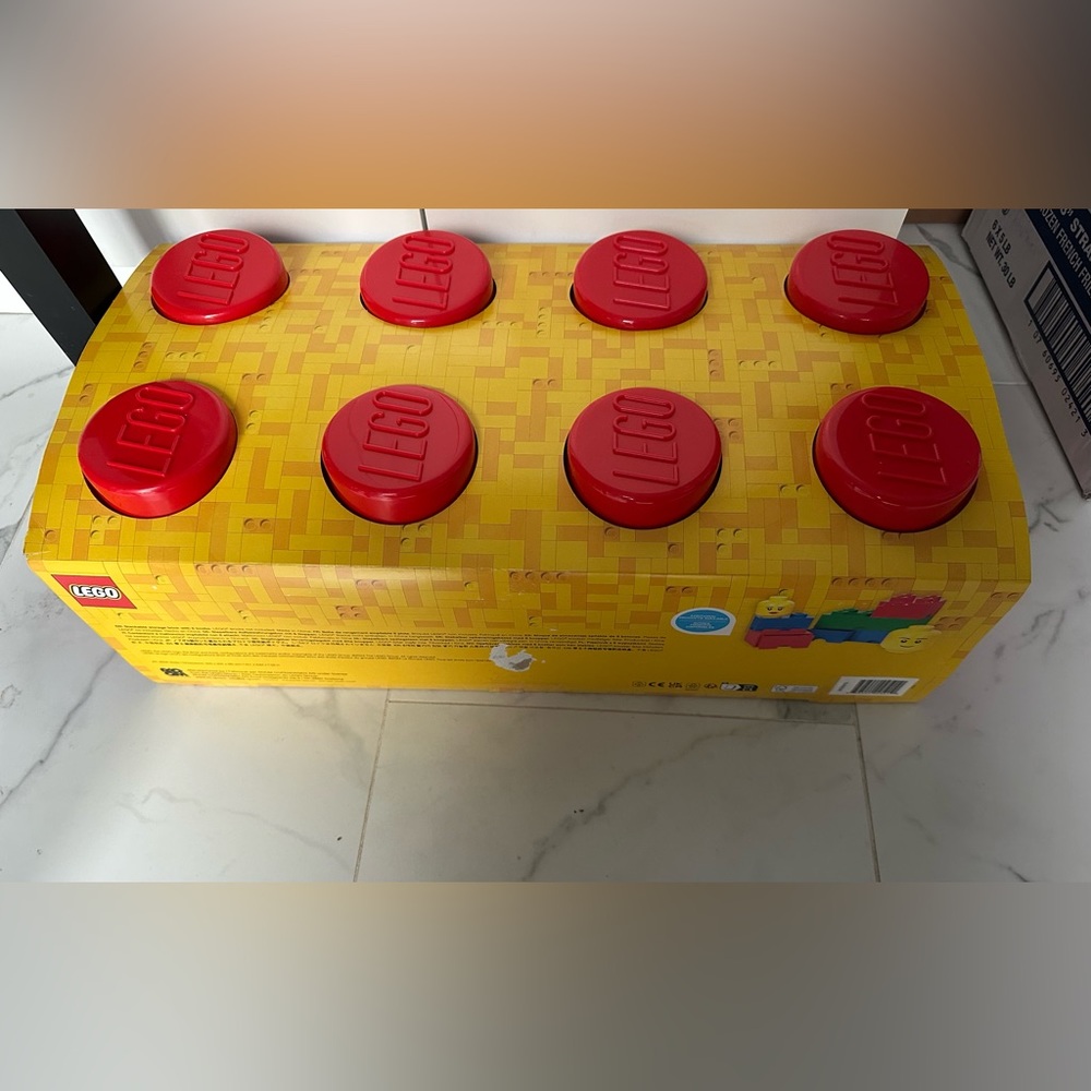 Lego Room Copenhagen 8 LEGO Brick Box, storage box 19.7 x 9.84 x 7.09 in - new